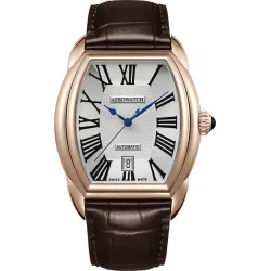 Aerowatch Streamline Automatik ros römische Zahlen Lederband