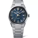 CASIO Edifice Automatik Uhr Edelstahl blau