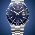 CITIZEN TSUYOSA Shore Diverlook Automatik Edelstahl blau