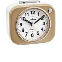 ATLANTA Silent Wecker mit Glocke oder Pieps-Alarm