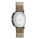 Junghans MAX BILL 34 Automatikuhr Stahl weiss Zahlen