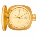 Design Taschenuhr Quartz Carr klein gold