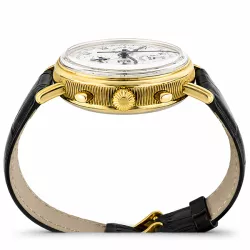 ZENO-WATCH BASEL Vollkalender Chronograph in 18K Gold