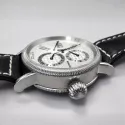 ZENO-WATCH BASEL Retrograde Automatikuhr Regulator silber