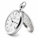 8 Tage Taschenuhr Handaufzug ZENO Sterling Silber römisch