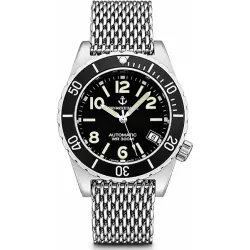 ZENO Army Diver Automatik Taucheruhr 300m Mesch