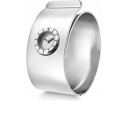 LANVIN Paris mechanische NOS Spangenuhr silber
