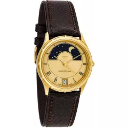 CATENA Lune Quartz Mondphasenuhr champagne