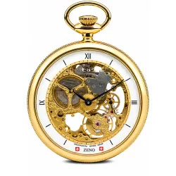 Skelett Taschenuhr Handaufzug Zeno XL