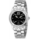 ZENO Fashionista Edelstahl Quartzuhr schwarz