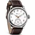 ZENO-WATCH BASEL Retro Record Handaufzug Uhr mit altem Uhrwerk