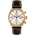 ZENO-WATCH BASEL NC Retro Chronograph vergoldet