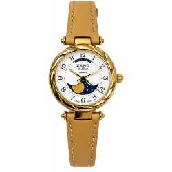 ZENO NOS De Luxe Mondphasenuhr mit Mondtage-Anzeige dor