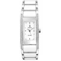 RENDEX Ceramic Elegant Quarzuhr weiss