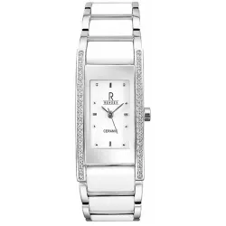 RENDEX Ceramic Elegant Quarzuhr weiss