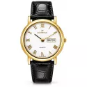 CATENA Oxford Tag und Datum Quartzuhr weiss