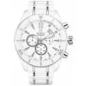 RENDEX Big Screws Chronograph Quartz Edelstahl PVD schwarz