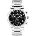 RENDEX Crystals Chronograph Quartzuhr Edelstahl