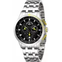 ZENO-WATCH BASEL H3 Fashion Chrono Lumi Quartzuhr gelb