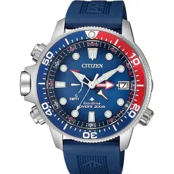 CITIZEN Promaster Aqualand Marine Eco-Drive Taucheruhr Tiefenmesser blau