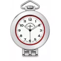 Design Taschenuhr Quartz zum Hinstellen weiss