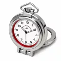 Design Taschenuhr Quartz zum Hinstellen weiss