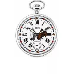 Klassik Taschenuhr Handaufzug Pferde