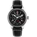 ZENO-WATCH BASEL Pilot Automatik Fliegeruhr XL Vollkalender GMT
