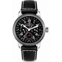ZENO-WATCH BASEL Pilot Automatik Fliegeruhr XL Vollkalender GMT