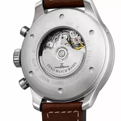 ZENO-WATCH BASEL Pilot Oversized XL Fliegerchronograph Mondphase