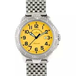 ZENO-WATCH BASEL Herkules I Automatik Sportuhr Edelstahl orange
