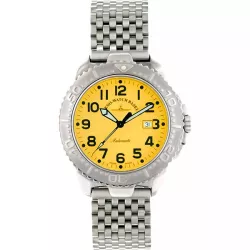 ZENO-WATCH BASEL Herkules I Automatik Sportuhr Edelstahl orange