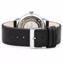 ZENO-WATCH BASEL Bauhaus Quartuhr weiss