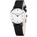 ZENO-WATCH BASEL Bauhaus Linea 32 Automatik Uhr Stahl Zahlen