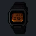 CASIO Sport-Digitaluhr mit Vibrationsalarm oliv