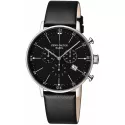 ZENO-WATCH BASEL Bauhaus Chronograph Quartzuhr schwarz