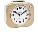ATLANTA Silent Wecker mit Glocke oder Pieps-Alarm