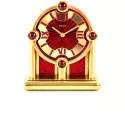 IMHOF Tischuhr Quartz Orient de luxe rot