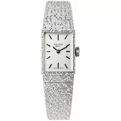 JAQUETGIRARD Silberuhr NOS Handaufzug grau