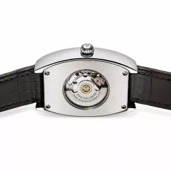 ZENO-WATCH BASEL Tonneau Lady Automatik Uhr Art-Dco schwarz