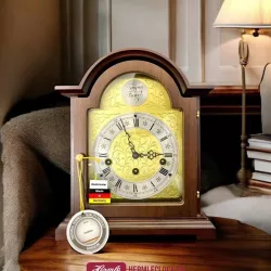 HERMLE Holz Tischuhr mit Westminsterschlag