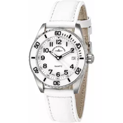 ZENO-WATCH BASEL Diver Ceramic Quartz Stahl weiss Medium