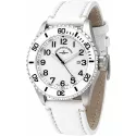 ZENO-WATCH BASEL Diver Ceramic Quartz Stahl weiss