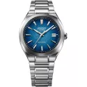 CASIO Edifice Automatik Uhr Edelstahl blau