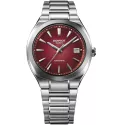 CASIO Edifice Automatik Uhr Edelstahl rot