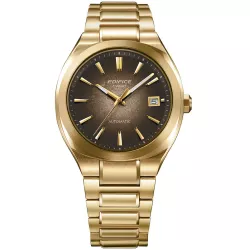CASIO Edifice Automatik Uhr Edelstahl gold