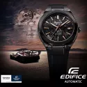 CASIO Edifice Automatik Uhr Carbon