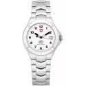 SWISS ARMY Officier Quartzuhr weiss