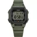 CASIO Sport-Digitaluhr mit Vibrationsalarm oliv