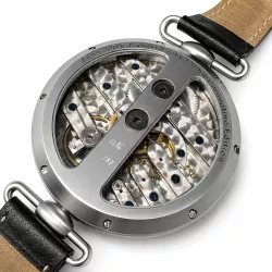 ZENO-WATCH BASEL Vintage Jubiläumsuhr mit altem Taschenuhrwerk